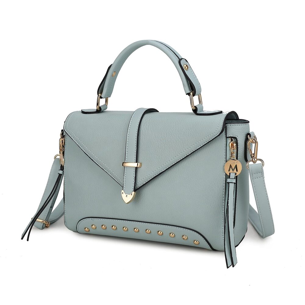 6592 Crossbody Bag , Vegan Leather Designer Shoulder Bag Purse Handbag By